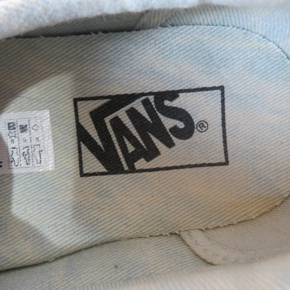 Vans Era 59 Gray Canvas Brown Leather C&L Skate Shoes Mens 8.5 Womens 10